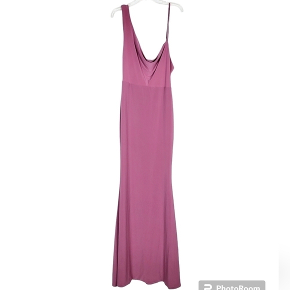 CLUB L LONDON CLUB Dream of Me cowl neck maxi dress NWT wedding formal - Picture 3 of 7